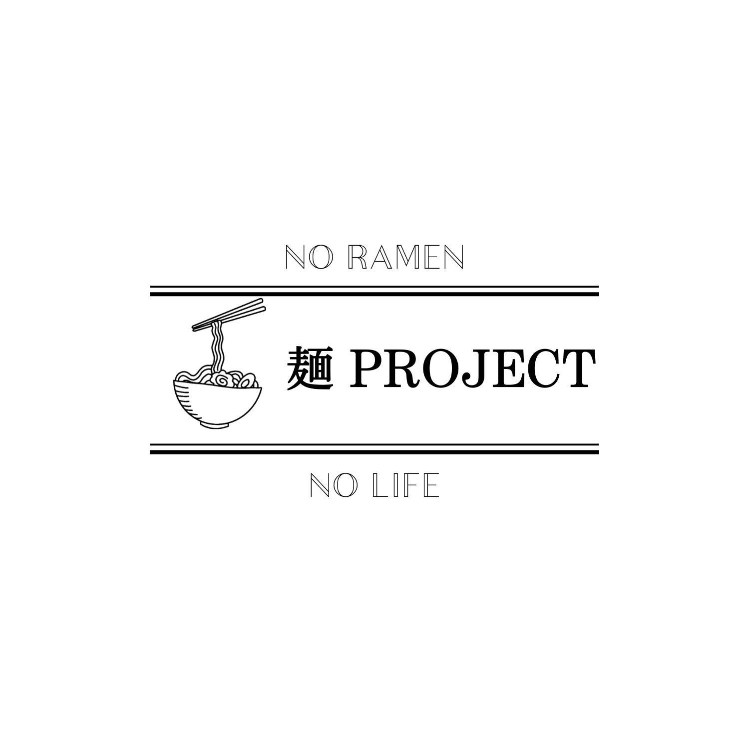 麺 PROJECT ロゴ